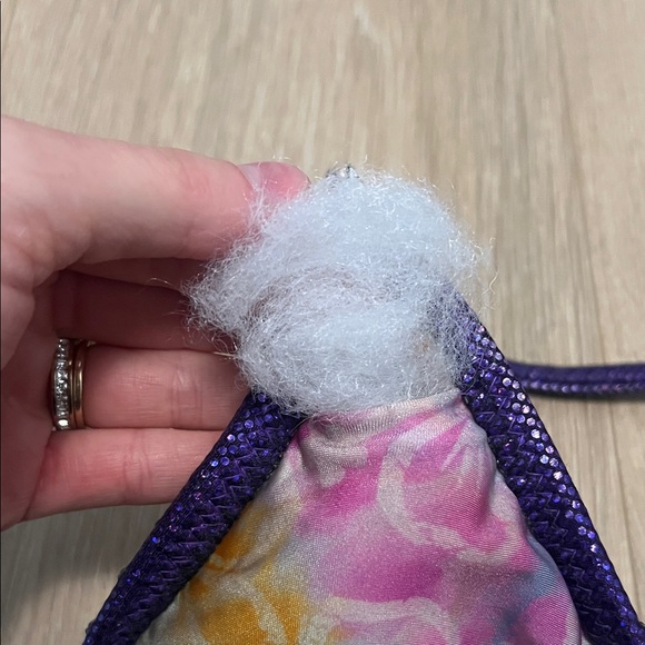 Purple Rhinestone Bikini Set - Picture 17 of 17